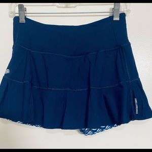 Graced by Grit Blue Tennis Skirt